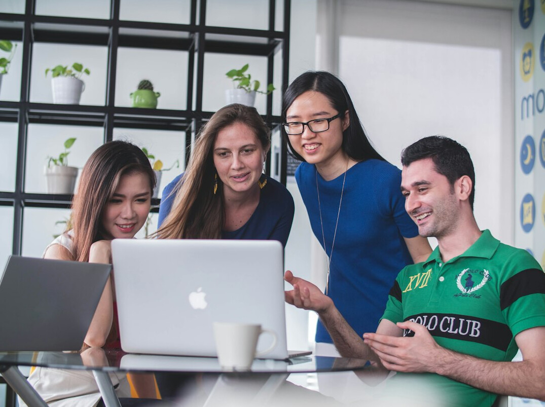 team of developers collaborating