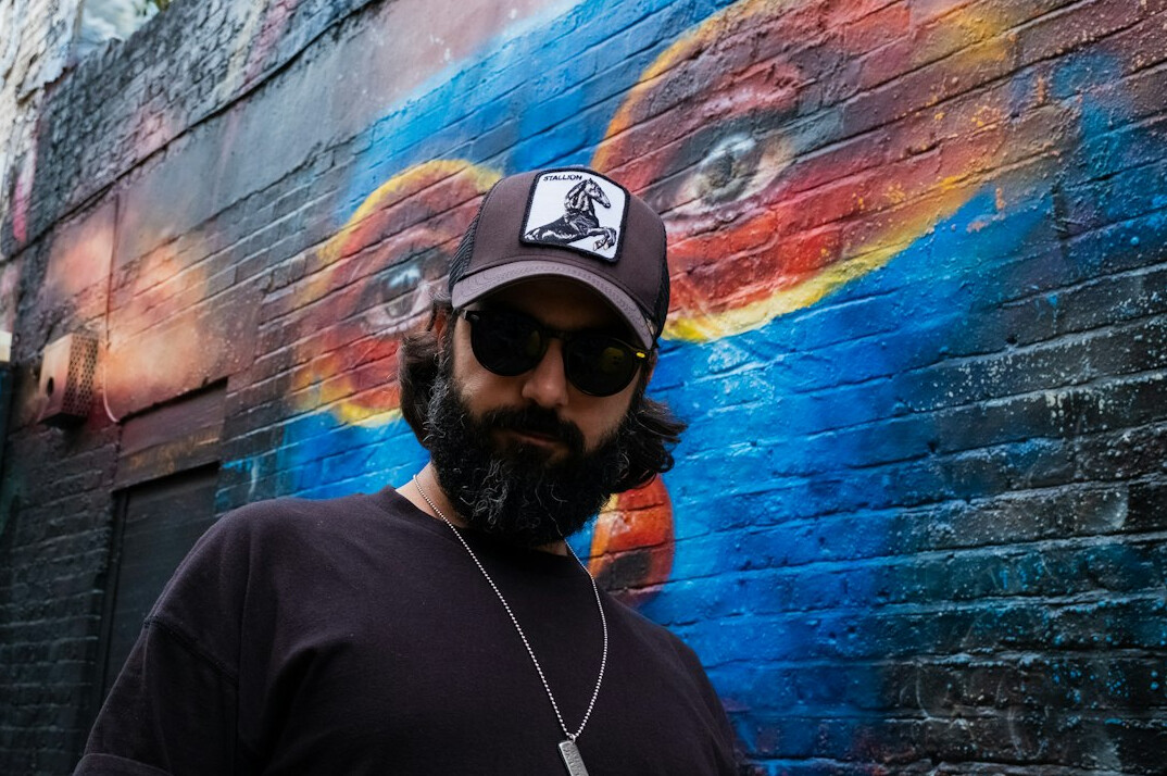 Portrait of a bearded man